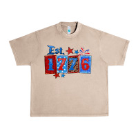 French Oak est 1776 Urban Heavy Tee - Zillion Design Studio