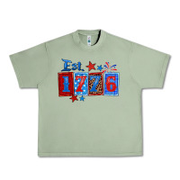 Oil Green est 1776 Urban Heavy Tee - Zillion Design Studio