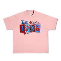 Salmon est 1776 Urban Heavy Tee - Zillion Design Studio