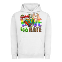 Pigment Lunar Rock More Love Less Hate LGBTQ Urban Hoodie - BundleAndBundleShop