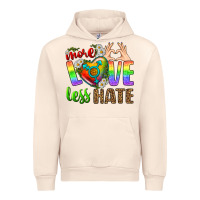 Sandshell More Love Less Hate LGBTQ Urban Hoodie - BundleAndBundleShop