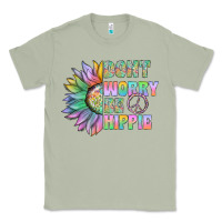 Matcha Don't Worry Be Hippie Classic Tee - CowhideDigitalArt