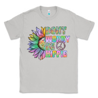 Moon Dust Don't Worry Be Hippie Classic Tee - CowhideDigitalArt