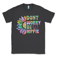 Smoke Don't Worry Be Hippie Classic Tee - CowhideDigitalArt