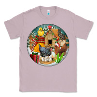 Lilac Christmas coop ornament Classic Tee - FaDigitalArtStudio