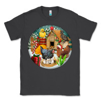 Smoke Christmas coop ornament Classic Tee - FaDigitalArtStudio