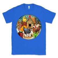 True Royal Christmas coop ornament Classic Tee - FaDigitalArtStudio