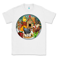 White Christmas coop ornament Classic Tee - FaDigitalArtStudio