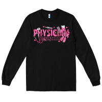 Black breast cancer physician Long Sleeve Tee - texasbilliewilder