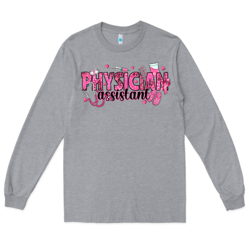Breast Cancer Physician Long Sleeve Tee by texasbilliewilder | Teevron
