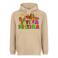 Mushroom viva mexica Heavyweight Hoodie - AdoDesignShop