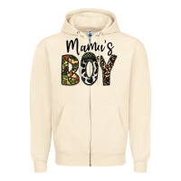Sandshell mama's boy Zipper Hoodie - CowhideDigitalArt