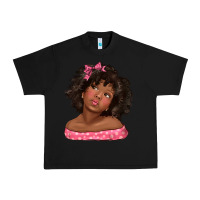 Black afro black girlchild kiss with bow Urban Heavy Tee - texasbilliewilder