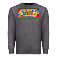 Charcoal Heather love autism awareness license plate template Premium Sweatshirt - BarkalooDesign