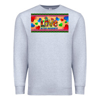 Heather Grey love autism awareness license plate template Premium Sweatshirt - BarkalooDesign