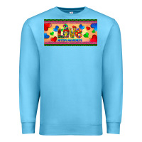 Ocean Blue love autism awareness license plate template Premium Sweatshirt - BarkalooDesign