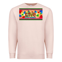 Pale Pink love autism awareness license plate template Premium Sweatshirt - BarkalooDesign