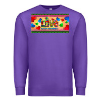 Purple love autism awareness license plate template Premium Sweatshirt - BarkalooDesign