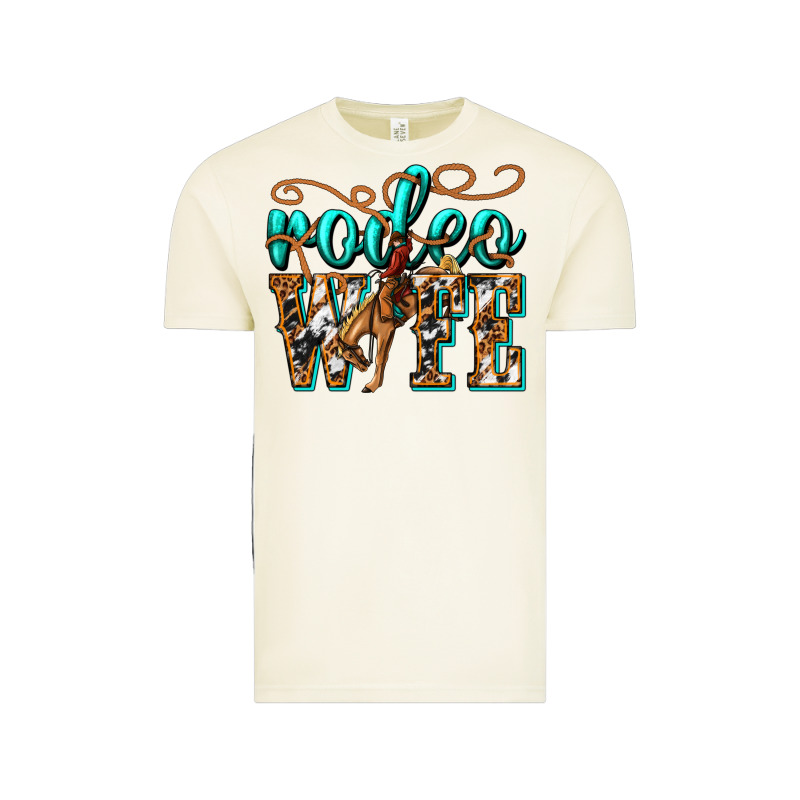 Rodeo Wife Western Vintage Tee by texasbilliewilder | Teevron