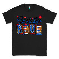 Black Back the blue Classic Tee - Neo Western
