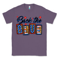 Lavender Back the blue Classic Tee - Neo Western
