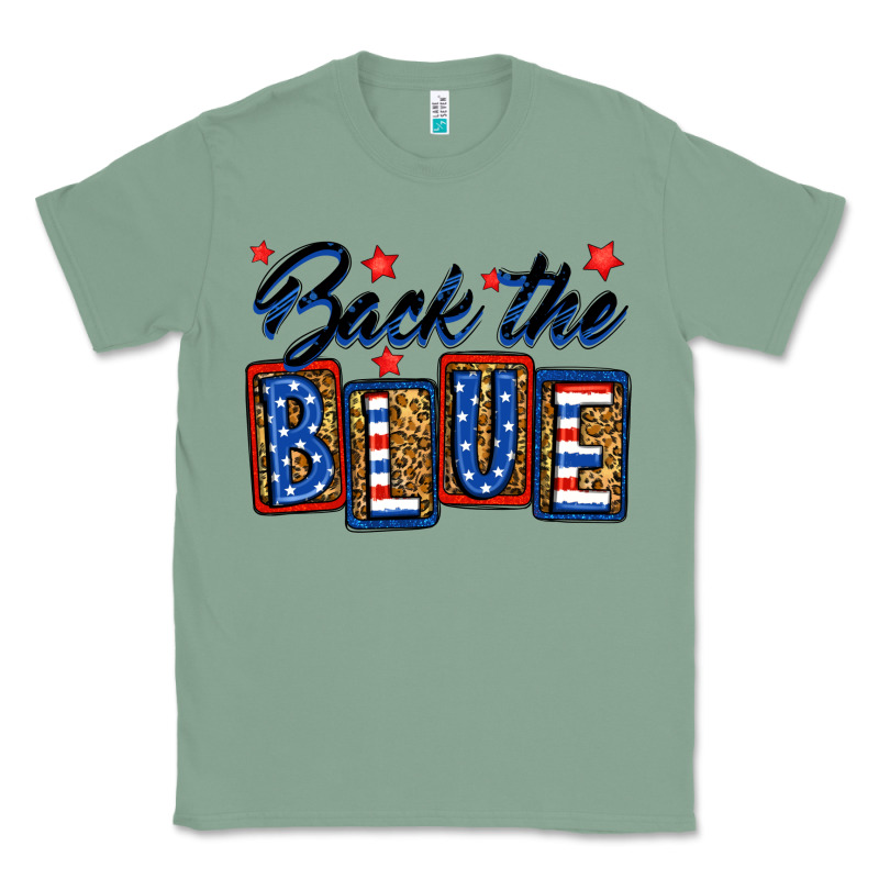 Back The Blue Classic Tee by Neo Western | Teevron