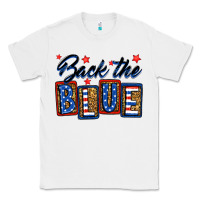 White Back the blue Classic Tee - Neo Western