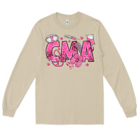 Mushroom breast cancer cma Long Sleeve Tee - texasbilliewilder