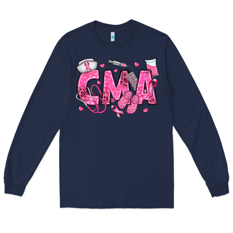 Breast Cancer Cma Long Sleeve Tee by texasbilliewilder | Teevron