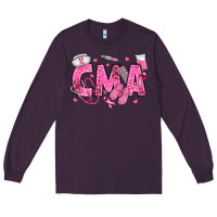 Plum breast cancer cma Long Sleeve Tee - texasbilliewilder