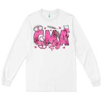 White breast cancer cma Long Sleeve Tee - texasbilliewilder