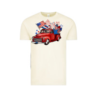 Vintage Arctic american truck 4th of july Vintage Tee - BarkalooDesign