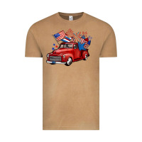 Vintage Camel american truck 4th of july Vintage Tee - BarkalooDesign