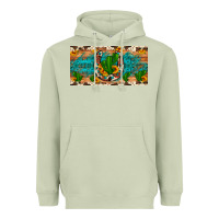 Matcha cactus sunflower horseshoe license plate Heavyweight Hoodie - Artiststas