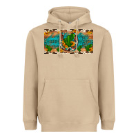 Mushroom cactus sunflower horseshoe license plate Heavyweight Hoodie - Artiststas