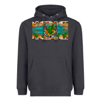 Smoke cactus sunflower horseshoe license plate Heavyweight Hoodie - Artiststas