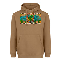 Toasted Coconut cactus sunflower horseshoe license plate Heavyweight Hoodie - Artiststas