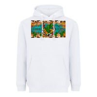 White cactus sunflower horseshoe license plate Heavyweight Hoodie - Artiststas