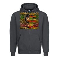 Smoke juneteenth celebrate Zipper Hoodie - HRA Design Shop