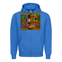 True Royal juneteenth celebrate Zipper Hoodie - HRA Design Shop