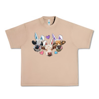 Burro Easter Cows With Bunny Ears Urban Heavy Tee - RanaPortraitStore