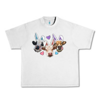 Lunar Rock Easter Cows With Bunny Ears Urban Heavy Tee - RanaPortraitStore