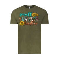 Vintage Olive small business hustler Vintage Tee - texasbilliewilder