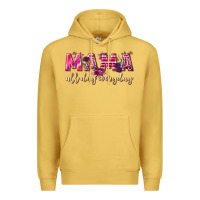 Antique Gold mama all day everyday Premium Hoodie - NancyCooperArtShop