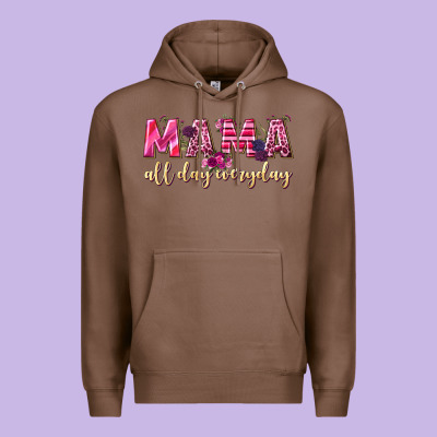 Mama All Day Everyday Premium Hoodie Designed By Nancycooperartshop