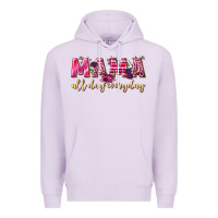 Lilac mama all day everyday Premium Hoodie - NancyCooperArtShop