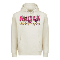 Oatmeal Heather mama all day everyday Premium Hoodie - NancyCooperArtShop