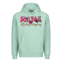Seafoam mama all day everyday Premium Hoodie - NancyCooperArtShop