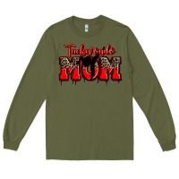 Army Green taekwondo mom Long Sleeve Tee - Zillion Design Studio