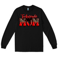 Black taekwondo mom Long Sleeve Tee - Zillion Design Studio